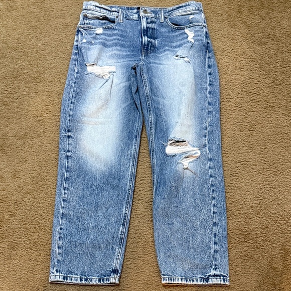 Lucky Brand Denim - Lucky Brand Light Blue Distressed Ladies  Jeans